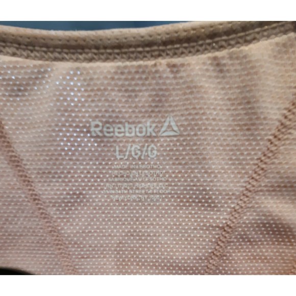 Reebock Long Sleeve Pink Active Top Size Large - Picture 5 of 6